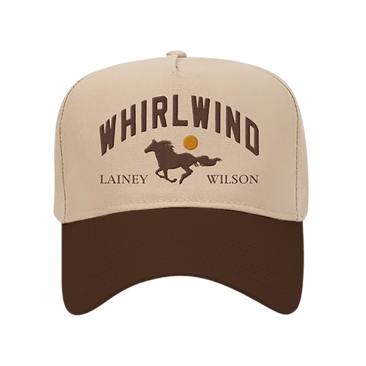 Khaki/Brown Whirlwind Cap